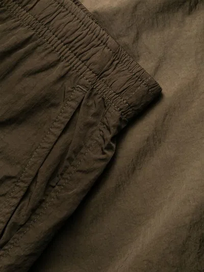 C.p. Company C.p.company Logo Swim Shorts In Polyamide In 683 Ivy Green