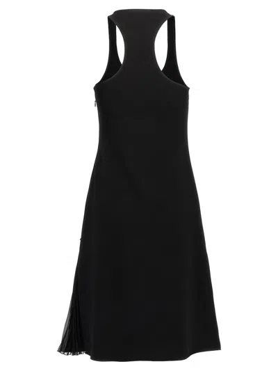 Courrèges Courreges Women 'infinty Pleats A-line' Dress In Black