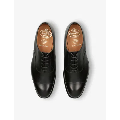 Church Brushed Leather Laced Shoes In Black