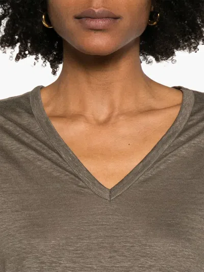 Gran Sasso Fine-knit T-shirt In Green