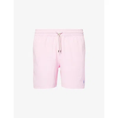 Polo Ralph Lauren Swim Trunks Striped Elastic Waistband In Neutral