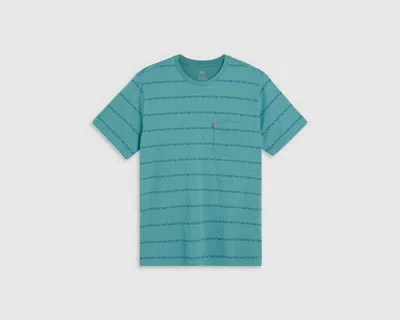 Levi's Classic Pocket T-shirt In Blue