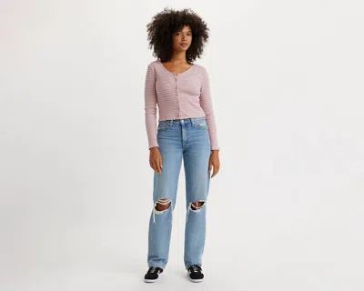 Levi's 94 Baggy Women's Jeans 33x31 In Blue