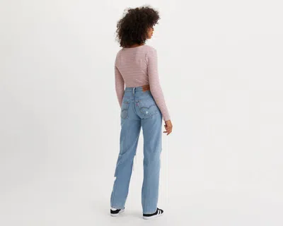 Levi's 94 Baggy Women's Jeans 33x31 In Blue
