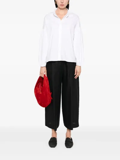 Gran Sasso Poplin Shirt In White