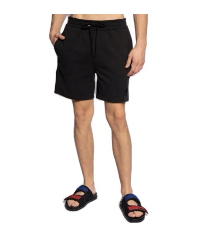 Moose Knuckles Clyde Drawstring Shorts In Black