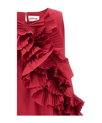 P.a.r.o.s.h Abito In Purple-red