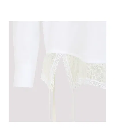 Balenciaga Camicia Oversize In Lyocell Bianco  Donna In White