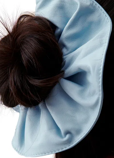 Claudie Pierlot Pleated Hair Accessories In Blue