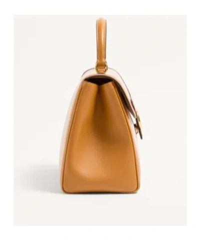 Valentino Garavani Large Canvas 9 To 5 Top-handle Bag In Nude