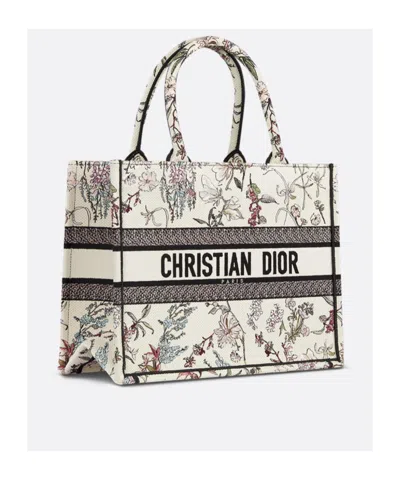 Dior Medium  Book Tote In Multi