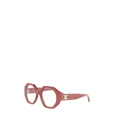Celine Full Frame Plain Mirror In Brown