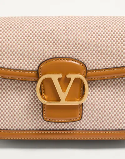 Valentino Garavani 9to5 Canvas Waist Bag In Nude