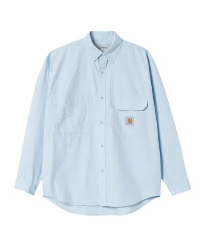 Carhartt Irwin Oversized Shirt In Blue