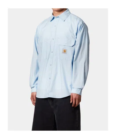 Carhartt Irwin Oversized Shirt In Blue