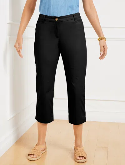 Talbots Plus Size - Perfect Skimmers Pants - Curvy Fit - Black - 18  In Black