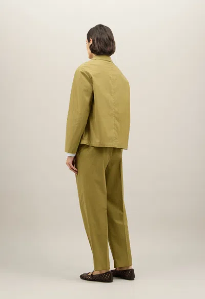 Boglioli Light Popeline Margot Blazer In Green