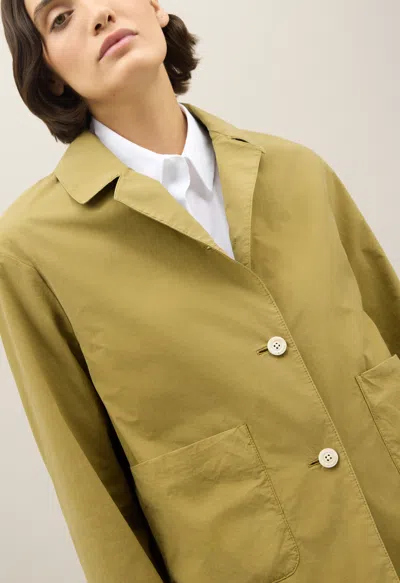 Boglioli Light Popeline Margot Blazer In Green