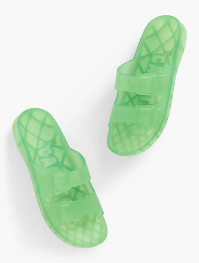Cacatoes Â® Anjo Transparente Slides - Green - 10m Talbots In Green