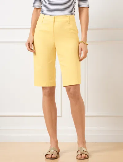Talbots Petite - Perfect Shorts - 9â - Corn Silk - 12  In Corn Silk