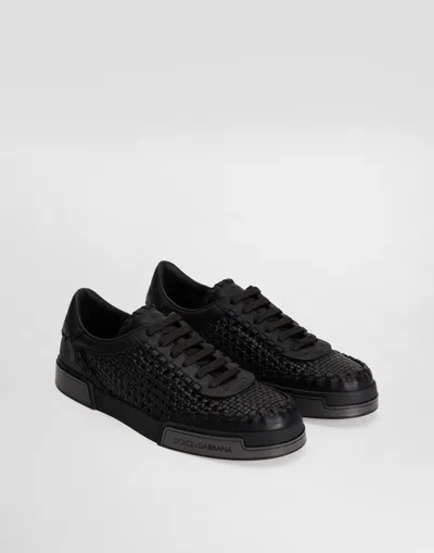 Dolce & Gabbana Dolce&gabbana Men Portofino Yacht Sneakers In Black