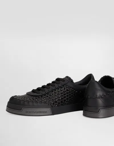 Dolce & Gabbana Dolce&gabbana Men Portofino Yacht Sneakers In Black