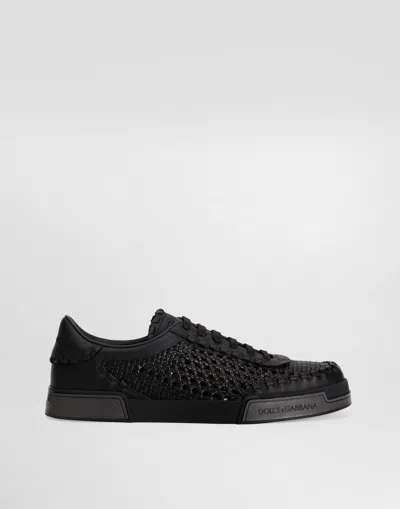 Dolce & Gabbana Dolce&gabbana Men Portofino Yacht Sneakers In Black