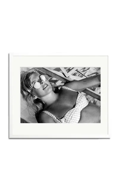 Sonic Editions Exclusive The Sunbather Framed Photography Print In Multi