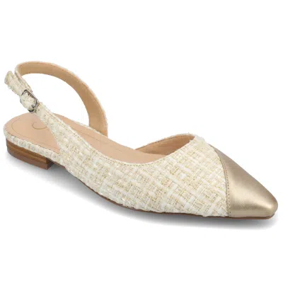 Journee Collection Journee Women's Daphnne Flats In White