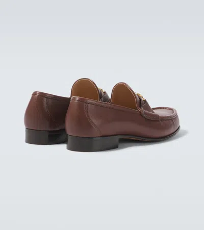 Valentino Garavani Vlogo Signature Loafer In Brown
