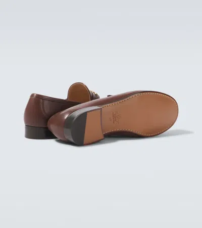 Valentino Garavani Vlogo Signature Loafer In Brown