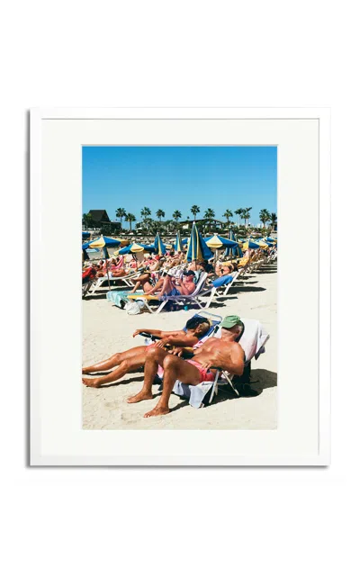 Sonic Editions Exclusive Professional Sunbathers Framed Photography Print In Multi