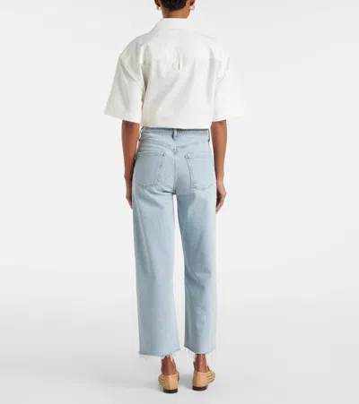 Agolde Ren High Waist Wide Leg Pants In Encounter