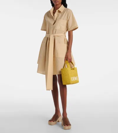 FONT S号酒椰叶纤维托特包