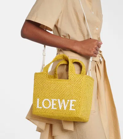 FONT S号酒椰叶纤维托特包