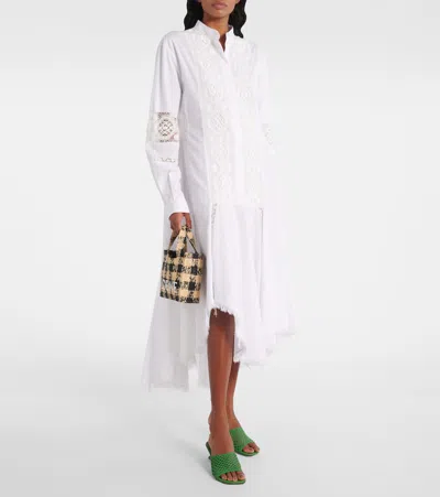 Loewe Toy Leather Woven Slide Sandals In Green