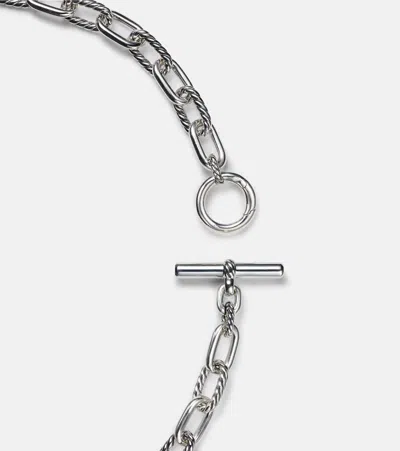 David Yurman Dy Madison Chain Necklace In Silver