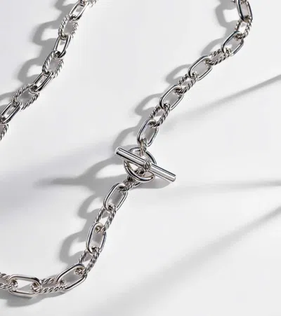David Yurman Dy Madison Chain Necklace In Silver