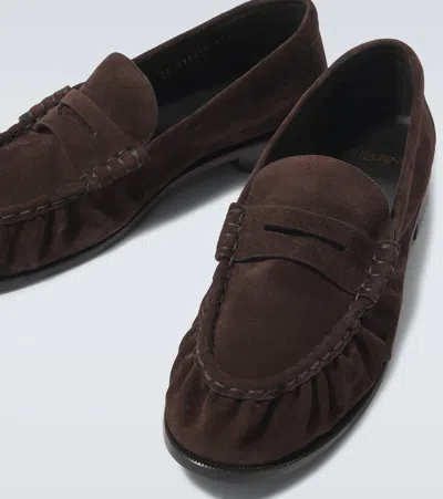 Saint Laurent Le Loafer 15 In Brown