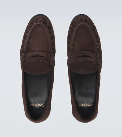 Saint Laurent Le Loafer 15 In Brown