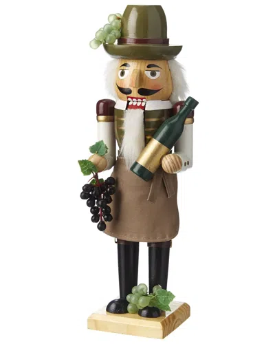 Kurt Adler 15in Wine Grower Nutcracker