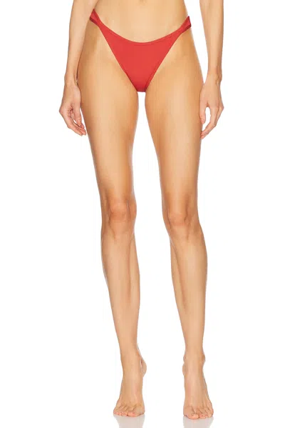 Tropic Of C Infinity Bikini Bottom In Terracotta