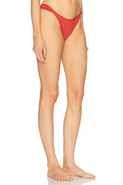 Tropic Of C Infinity Bikini Bottom In Terracotta