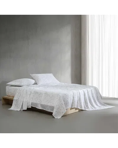 Calvin Klein 300 Thread Count Airy Botanical Cotton Sateen Sheet Set