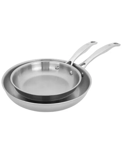 Zwilling J.a. Henckels Henckels Clad H3 2pc Stainless Steel 8in & 10in Fry Pan Set