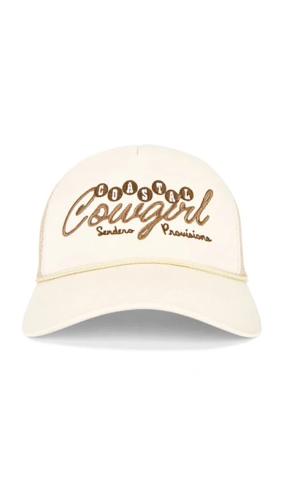 Sendero Provisions Co. Coastal Cowgirl Hat In 奶油色&棕色