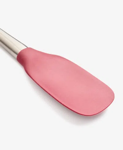 The Cellar Stainless Steel Handle And Silicone Head Spoonula, Exclusively At Macy's In Red