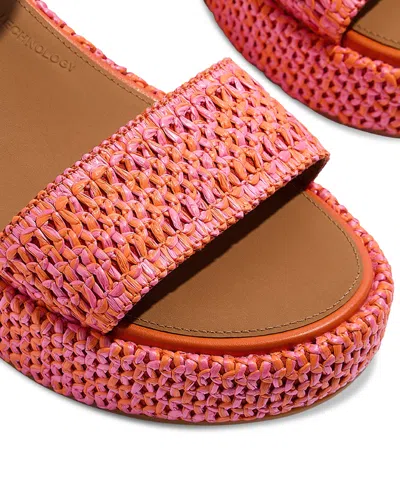 Fitflop Women's Platform Woven Wedge Sandals In Multi