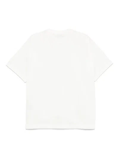And Wander Logo-print T-shirt In White
