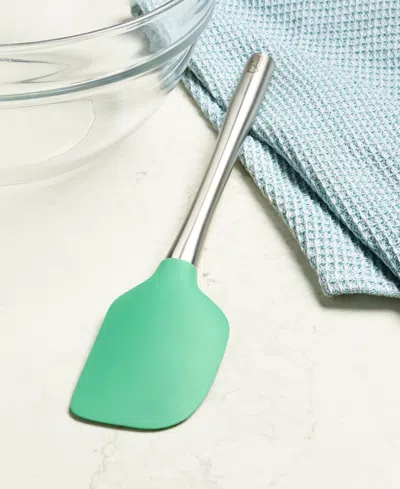 The Cellar Stainless Steel Handle And Silicone Head Spatula, Exclusively At Macy's In Green